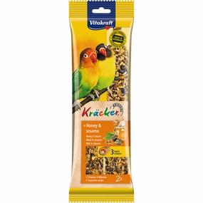 Vitakraft Kracker Honey & Sesame for Small Parrots 180g bird cage parrot food bird toys bird perch bird treats