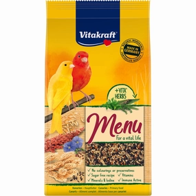 Vitakraft Premium Menu Canaries 1kg bird cage parrot food bird toys bird perch bird treats