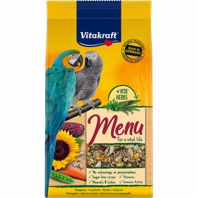 Vitakraft Premium Menu Parrots 1kg bird cage parrot food bird toys bird perch bird treats
