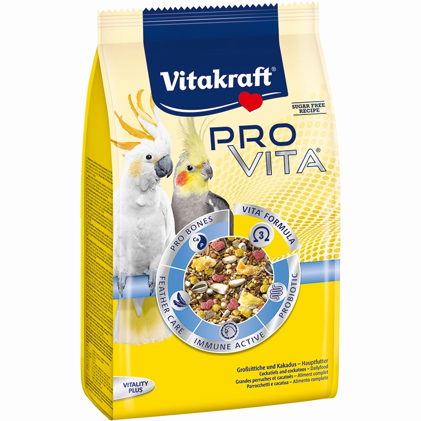 Vitakraft Pro Vita Cockatiels and Cockatoos 750g bird cage parrot food bird toys bird perch bird treats