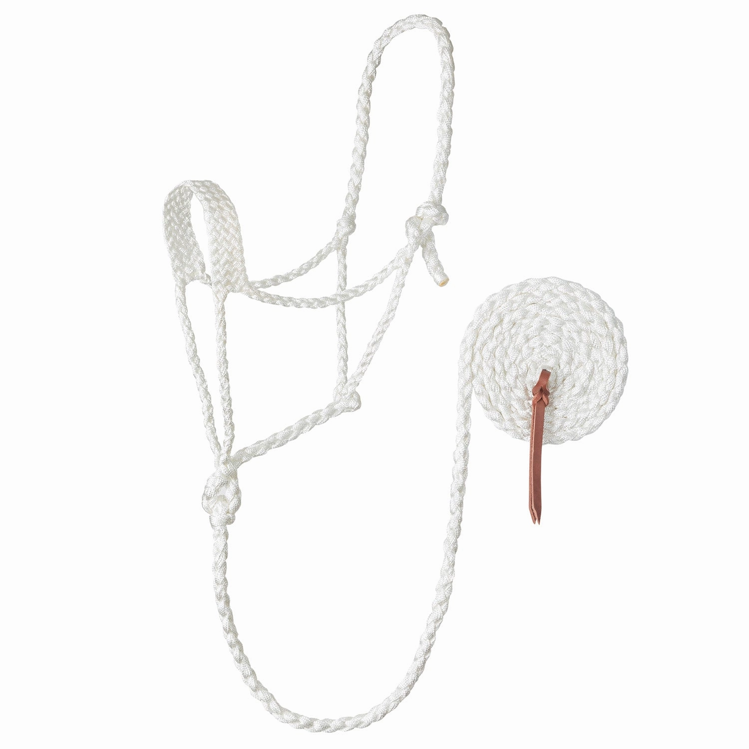 Weaver Braided Poly Rope Horse Halter with Lead
