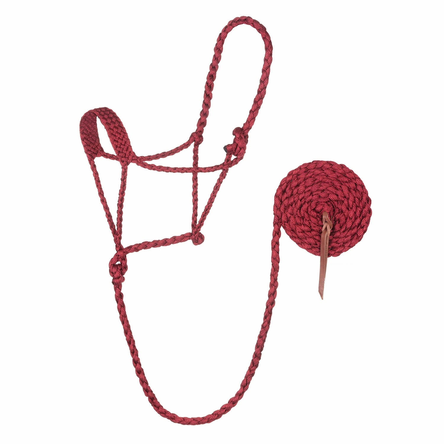 Weaver Braided Poly Rope Horse Halter with Lead