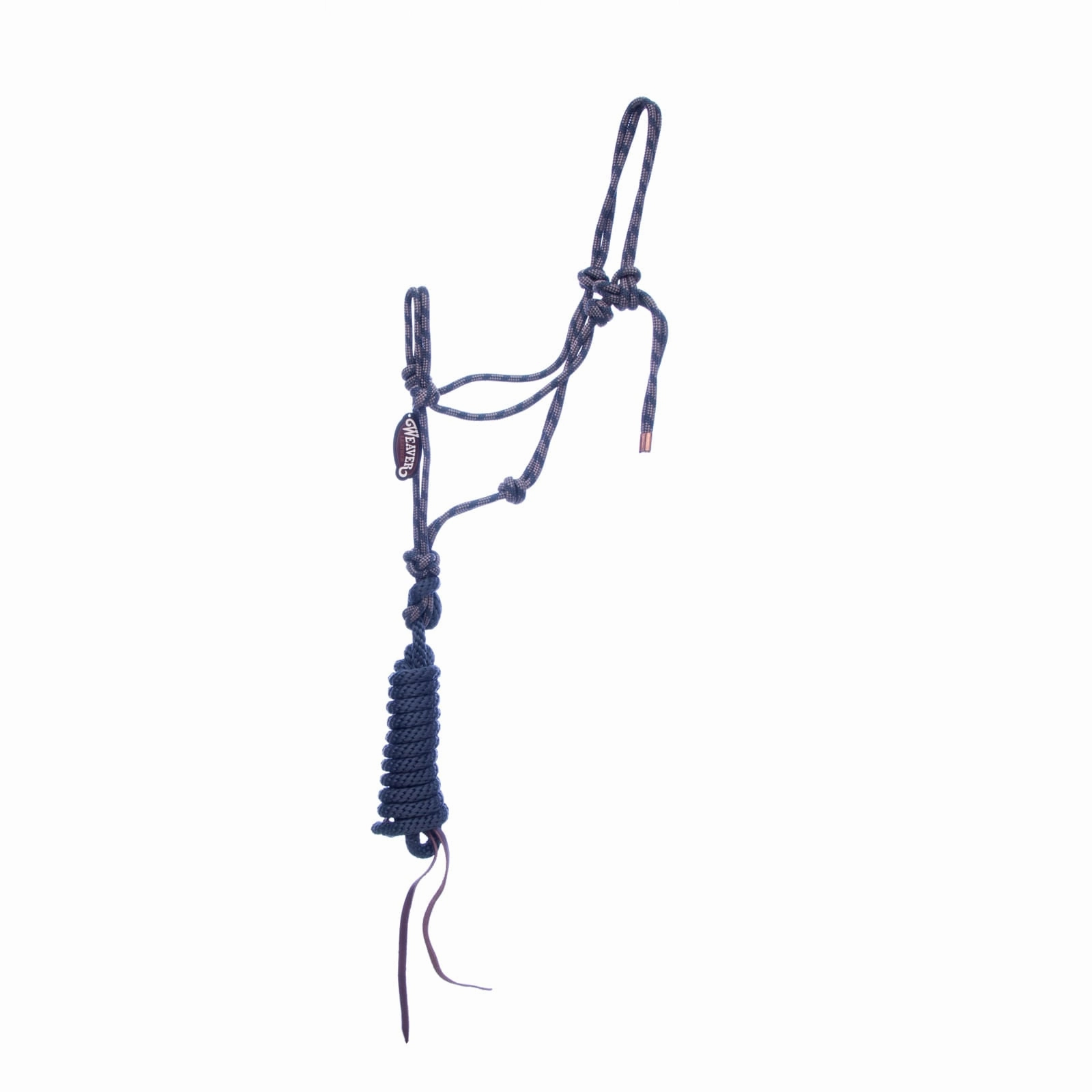 Weaver Leather Diamond Braid Rope Halter with Lead