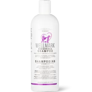 Wellmark Dog/Cat Seborrhea Shampoo 473ml cat vitamins, cat immune support