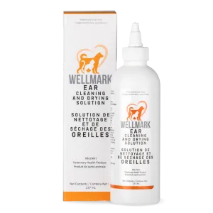 Wellmark Ear Cleaning and Drying Solution for Dogs & Cats - 237ml cat vitamins, cat immune support
