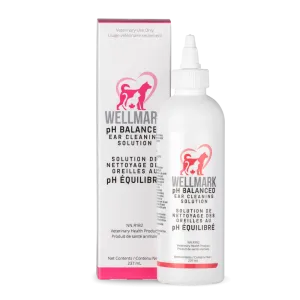 Wellmark pH Balanced Ear Cleaning Solution for Dogs & Cats - 237ml cat vitamins, cat immune support