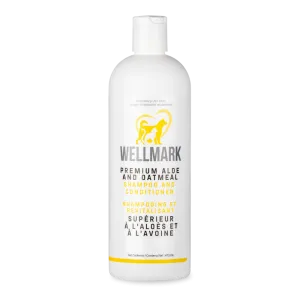 Wellmark Premium Aloe and Oatmeal for Dogs & Cats - 473ml cat vitamins, cat immune support