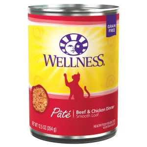 Wellness Complete Health Pt Beef & Chicken Cat 12.5oz dry cat food, cat kibble