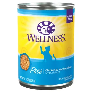 Wellness Complete Health Pt Chicken & Herring Cat 12.5oz dry cat food, cat kibble