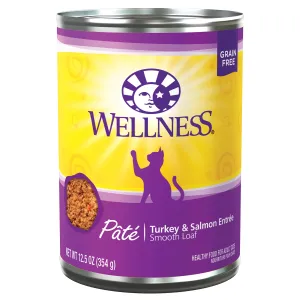 Wellness Complete Health Pt Turkey & Salmon Cat 12.5oz dry cat food, cat kibble