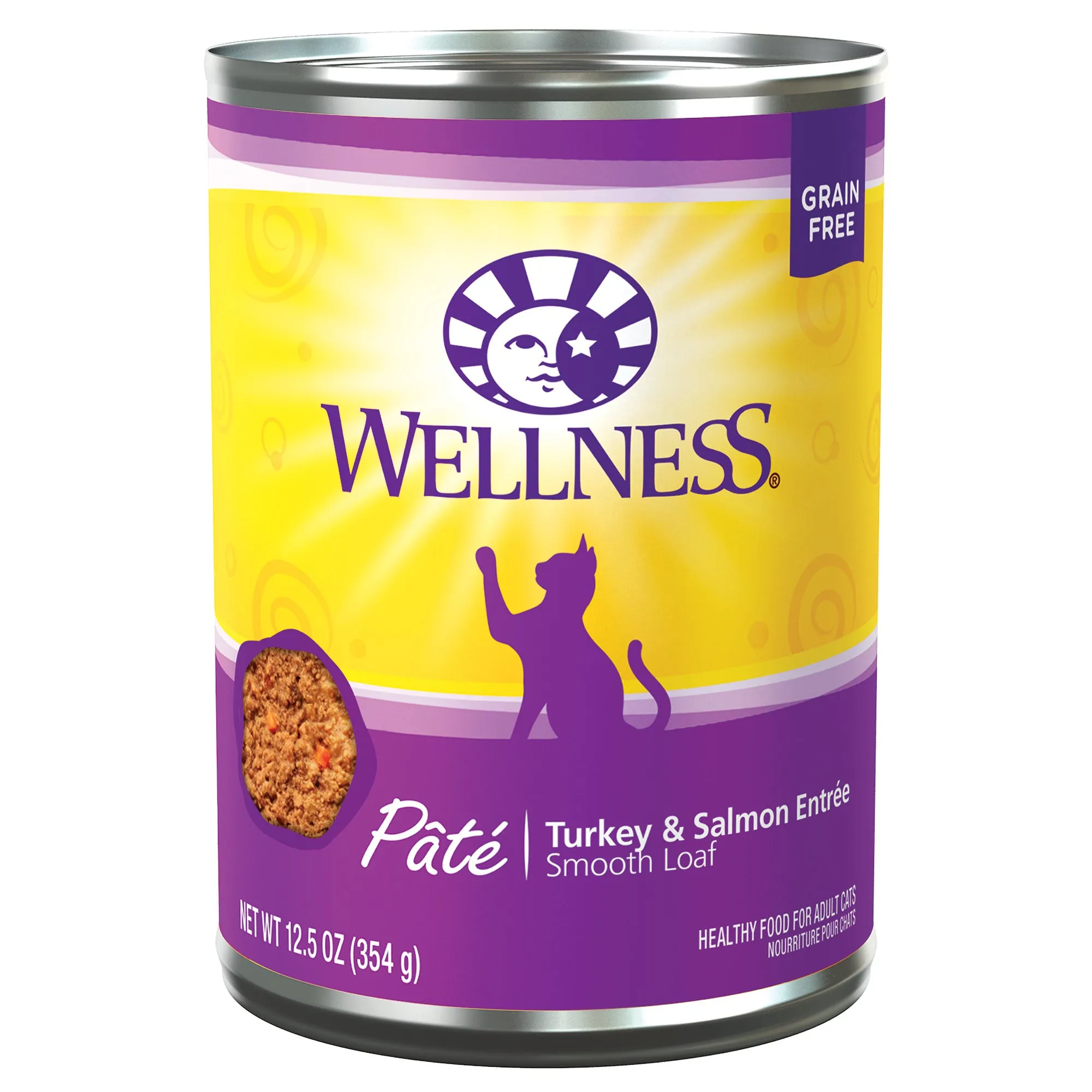 Wellness Complete Health Pt Turkey & Salmon Cat 12.5oz dry cat food, cat kibble
