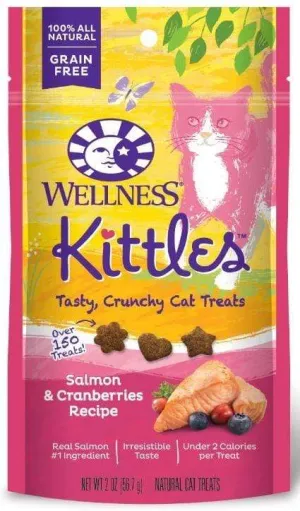 Wellness Kittles Crunchy Salmon & Cranberry Cat Treats cat treats, soft cat treats