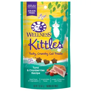 Wellness Kittles Tuna & Cranberries cat treats, soft cat treats