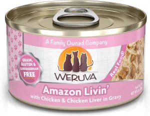 Weruva Amazon Livin' Canned Cat Food wet cat food, canned cat food