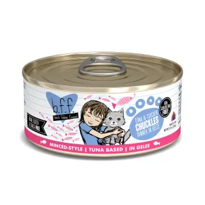 Weruva B.F.F Best Feline Friend Tuna & Chicken Chuckles 5.5oz dry cat food, cat kibble