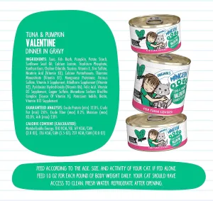 Weruva B.F.F Best Feline Friend Tuna & Pumpkin Valentine dry cat food, cat kibble