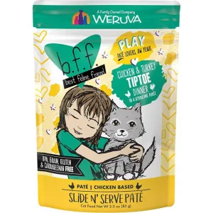 Weruva B.F.F Chicken & Turkey TipToe Pouch healthy cat food, premium dry cat food