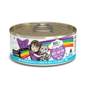Weruva B.F.F. Oh My Gravy (OMG) Beef & Salmon Best Day Eva! dry cat food, cat kibble