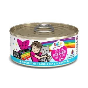Weruva B.F.F. Oh My Gravy (OMG) Duck & Tuna Lots-O-Luck! dry cat food, cat kibble