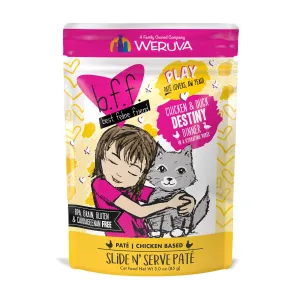 Weruva B.F.F. PLAY Chicken & Duck Destiny 3.0oz dry cat food, cat kibble