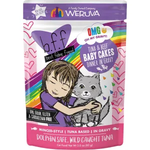 Weruva BFF Pouch Baby Cakes Cat Food - 3oz organic cat food, holistic cat food