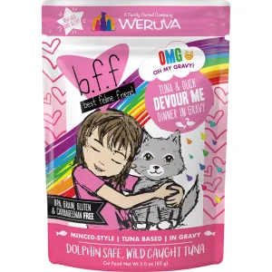 Weruva BFF Pouch Devour Me Cat Food - 3oz organic cat food, holistic cat food