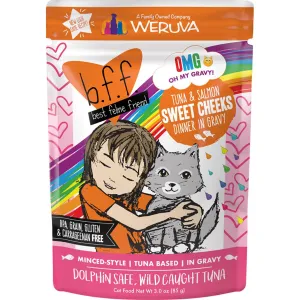 Weruva BFF Pouch Sweet Cheeks Cat Food - 3oz organic cat food, holistic cat food