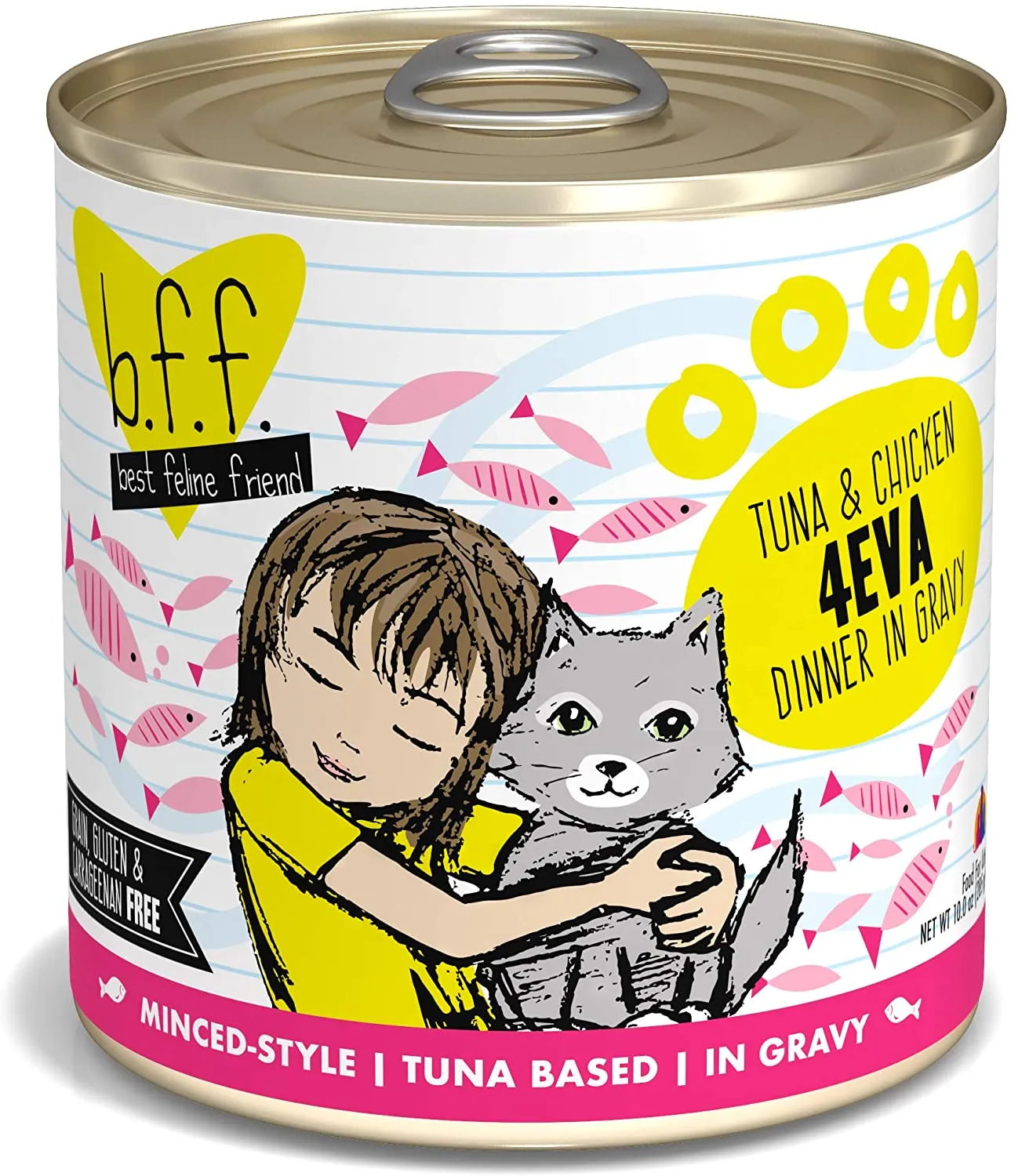 Weruva BFF Tuna & Chicken 4EVA Canned Cat Food healthy cat food, premium dry cat food