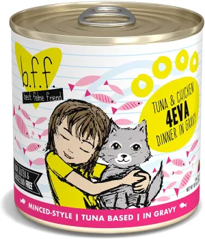 Weruva BFF Tuna & Chicken 4EVA Canned Cat Food wet cat food, canned cat food