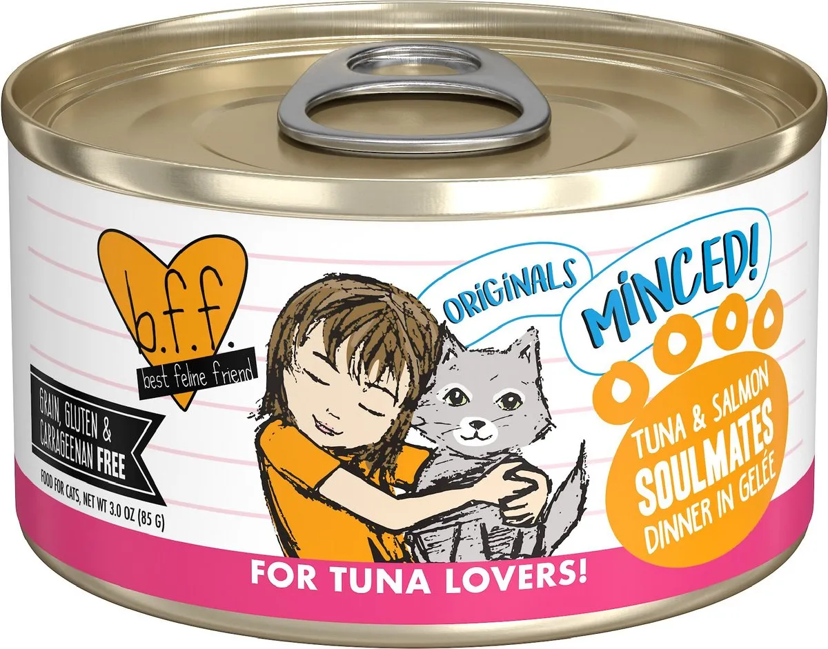 Weruva BFF Tuna & Salmon Soulmates Canned Cat Food healthy cat food, premium dry cat food