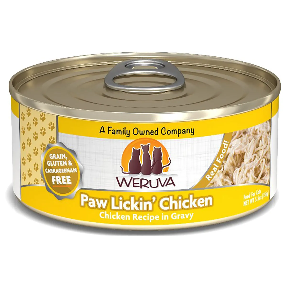 Weruva Can Paw Lickin' Chicken Cat Food organic cat food, holistic cat food