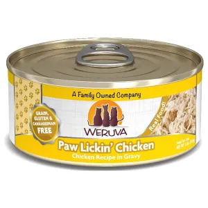 Weruva Can Paw Lickin' Chicken Cat Food organic cat food, holistic cat food
