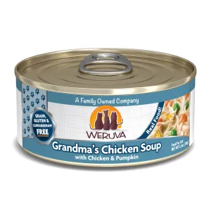 Weruva Cat Grandmas Chicken Soup 5.5oz adult cat food, best cat food for adults