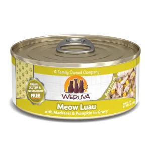 Weruva Cat Meow Luau 5.5oz dry cat food, cat kibble