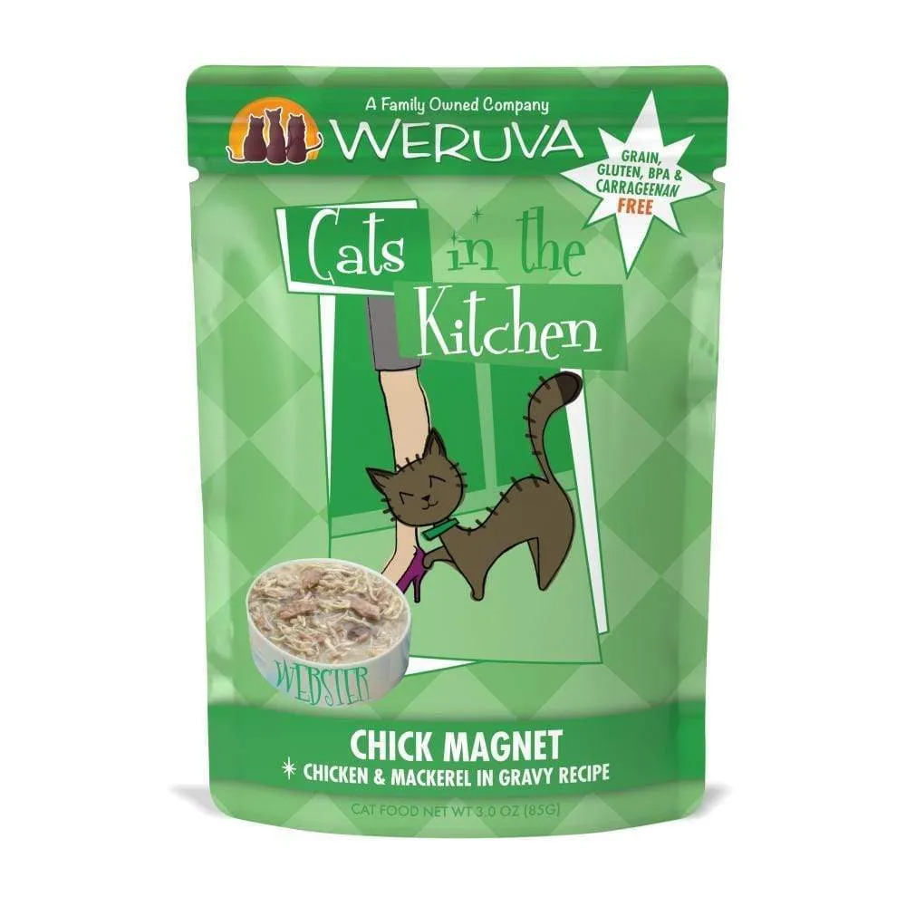 Weruva Cats In the Kitchen Chick Magnet Single Pouches Wet Cat Food grain free cat food, no grain dry cat food