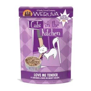 Weruva Cats In the Kitchen Love Me Tender Single Pouches Wet Cat Food grain free cat food, no grain dry cat food