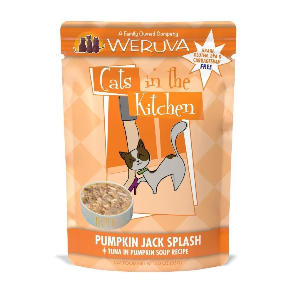 Weruva Cats In the Kitchen Pumpkin Jack Splash Single Pouches Wet Cat Food wet cat food, canned cat food