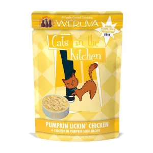 Weruva Cats In the Kitchen Pumpkin Lickin Chicken Single Pouches Wet Cat Food wet cat food, canned cat food