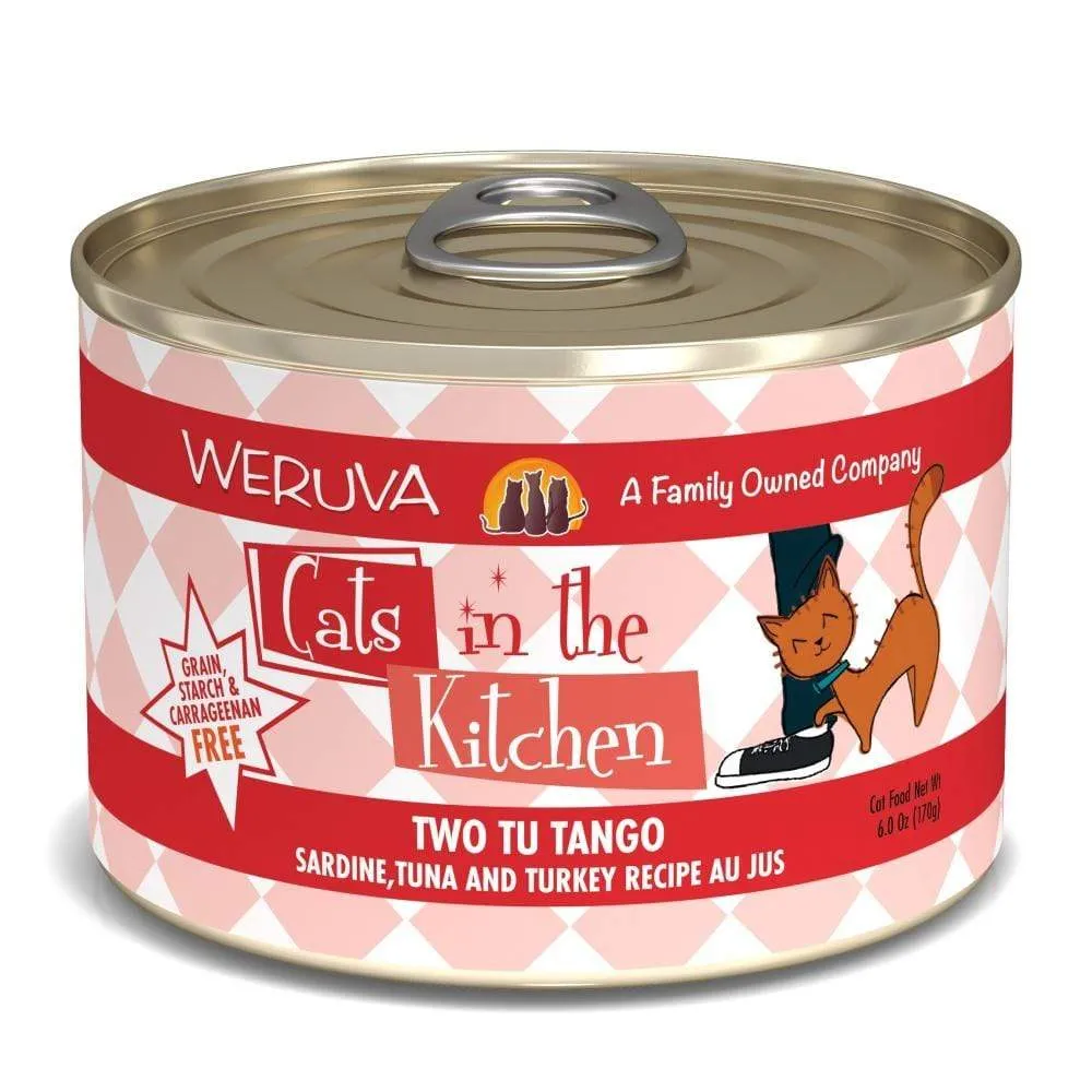 Weruva Cats in the Kitchen Two Tu Tango Canned Cat Food wet cat food, canned cat food