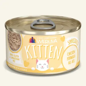 Weruva Kitten Chicken Formula Au Jus Wet Food for Kittens kitten dry food, kitten wet food