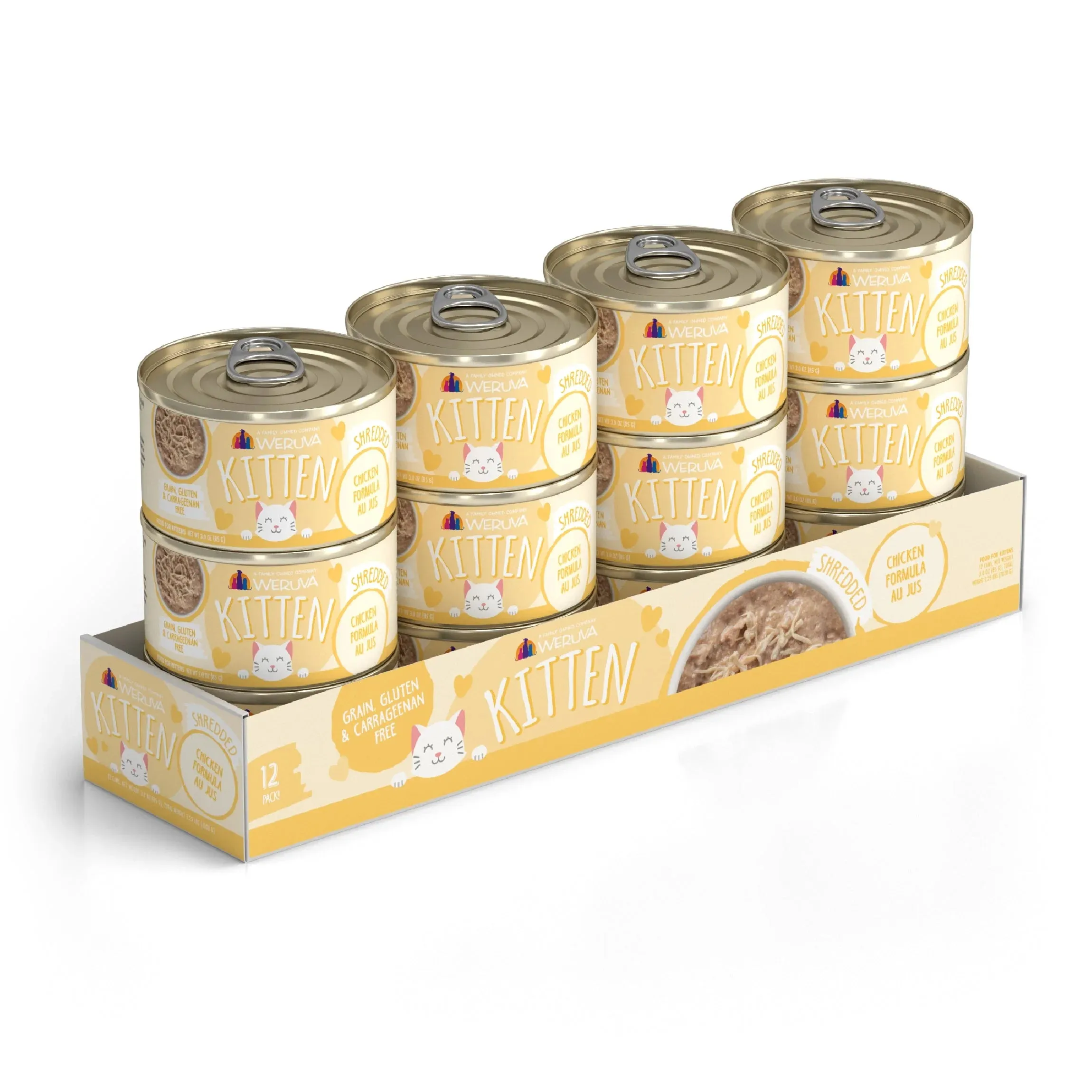 Weruva Kitten Chicken Formula Chicken Au Jus dry cat food, cat kibble