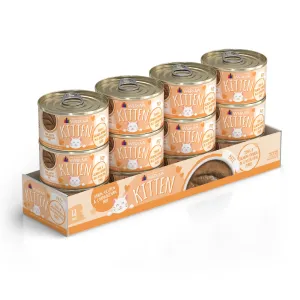Weruva Kitten Tuna & Salmon Formula Tuna & Salmon in a Hydrating Pure kitten care supplies, kitten milk replacer