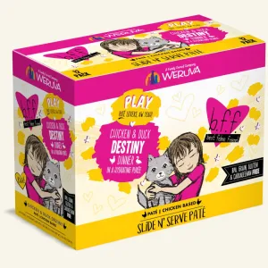 Weruva PLAY - Pat Lovers, Aw Yeah! Chicken & Duck Destiny wet cat food, canned cat food