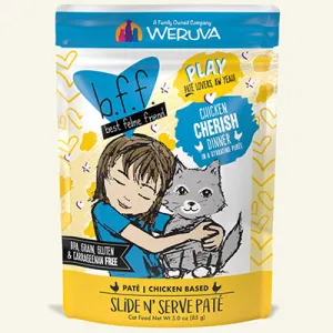 Weruva PLAY - Pat Lovers, Aw Yeah! Chicken Cherish wet cat food, canned cat food