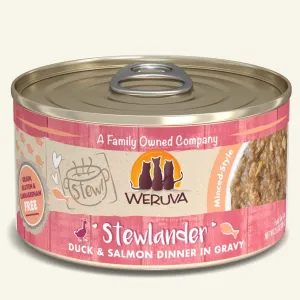 Weruva Stew 'Stewlander' for Cats wet cat food, canned cat food