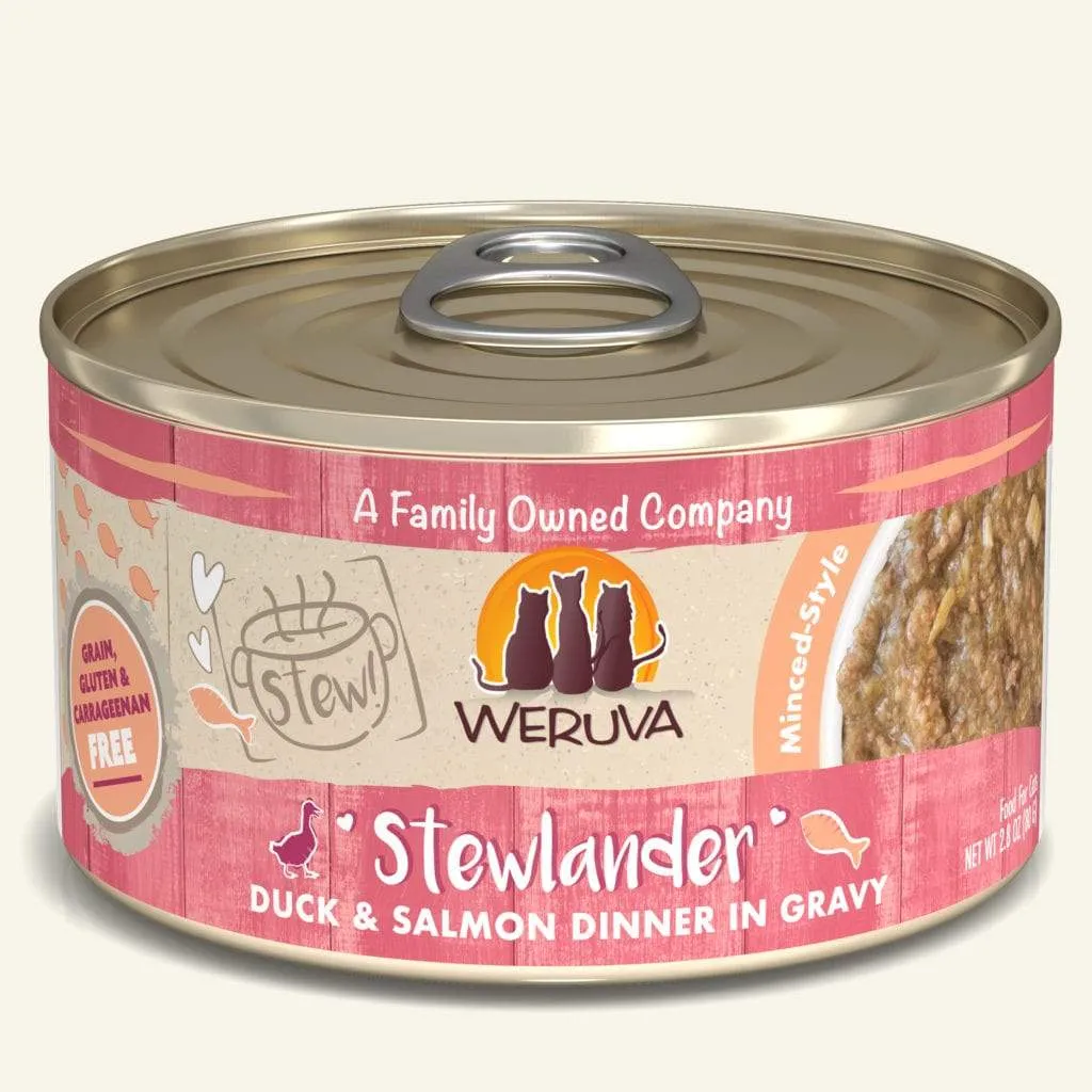 Weruva Stew 'Stewlander' for Cats wet cat food, canned cat food