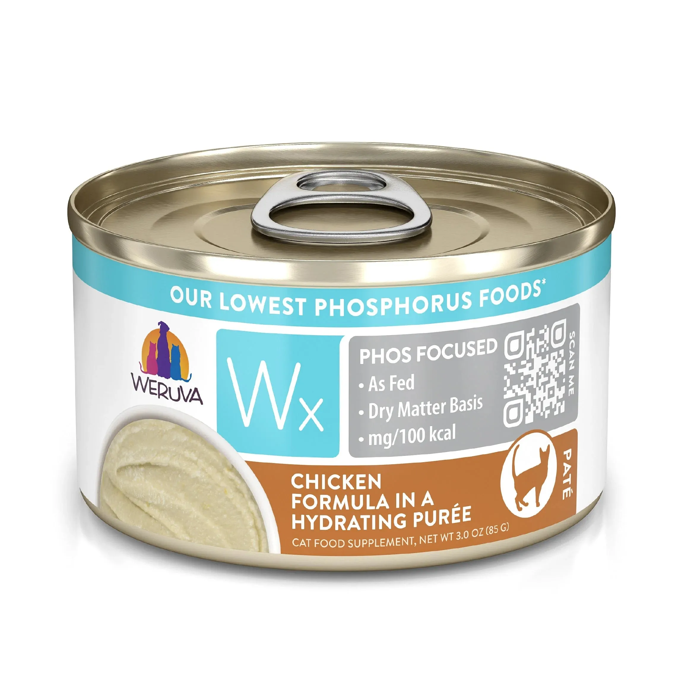 Weruva  Wx Phos Focused  Chicken Formula Chicken in a Hydrating Pure