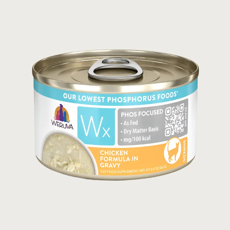 WERUVA Wx Phos Focused Chicken Formula in Gravy for Cats