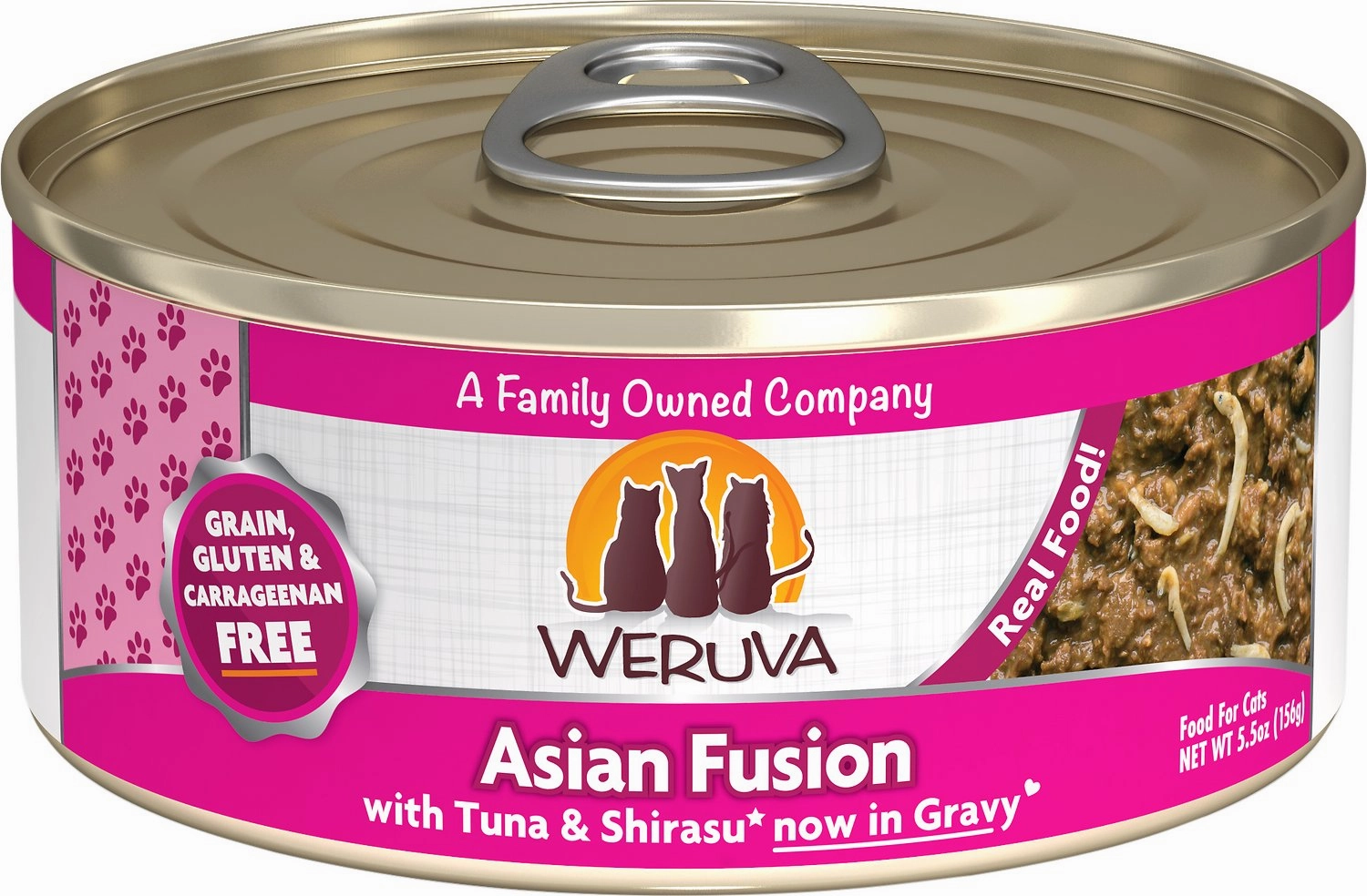 Weruva Asian Fusion With Tuna & Shirasu Canned Cat Food