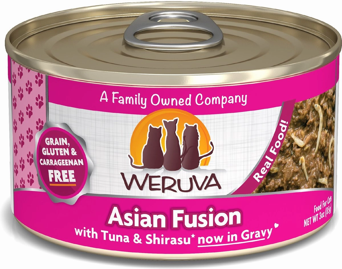 Weruva Asian Fusion With Tuna & Shirasu Canned Cat Food